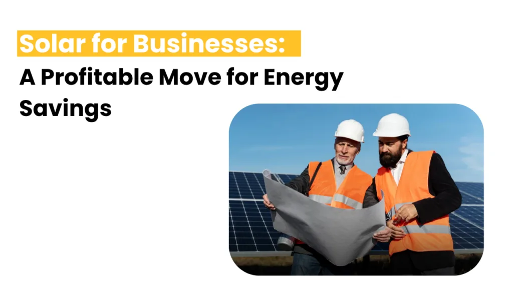 solar for businesses