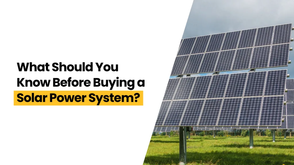 solar power system
