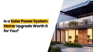 Solar Power System Home