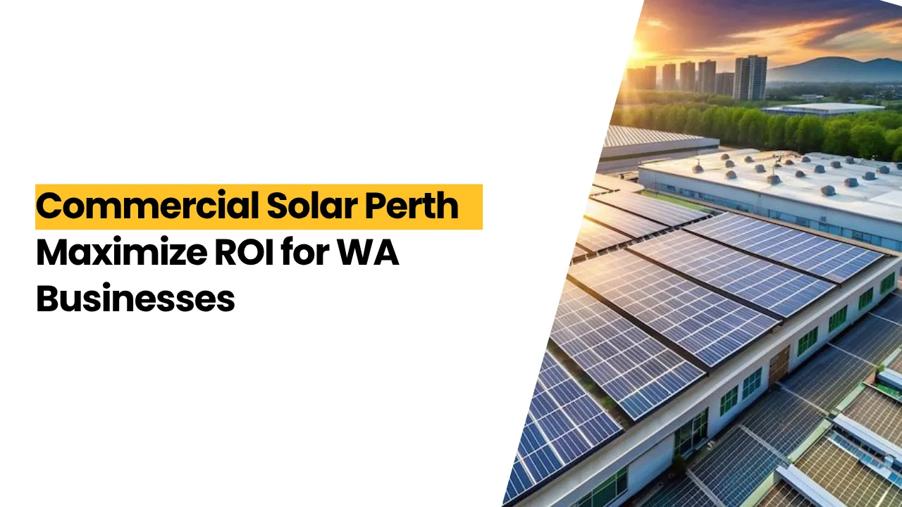 commercial solar perth